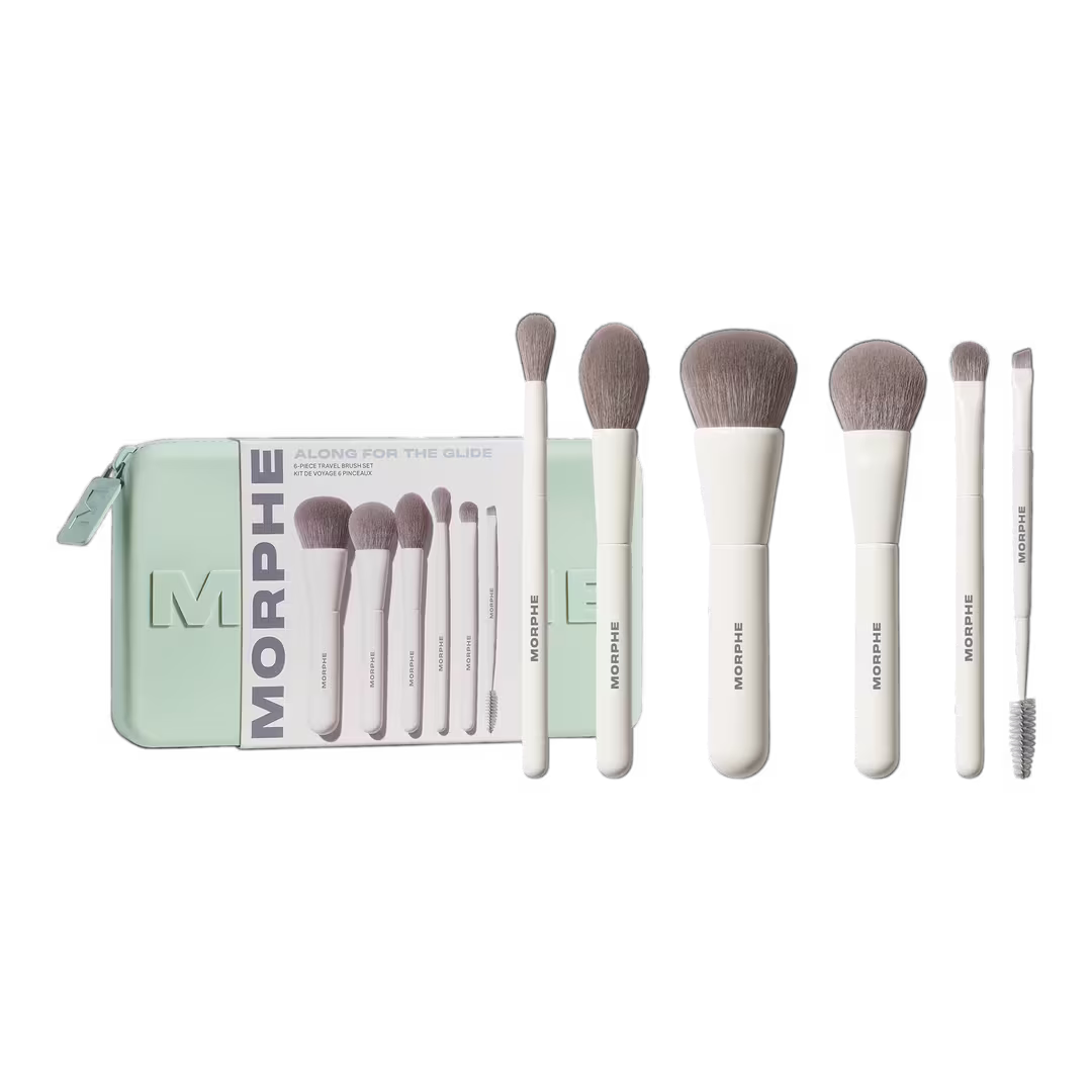 Along for the Glide 6-Piece Travel Brush Set