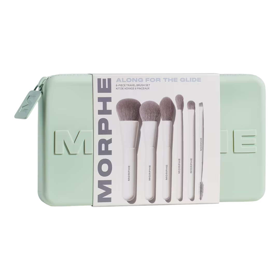 Along for the Glide 6-Piece Travel Brush Set
