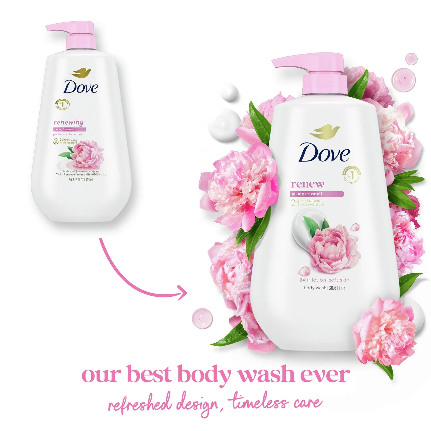 Moisturizing Renew Peony & Rose Oil Cleanser All Skin - PREVENTA