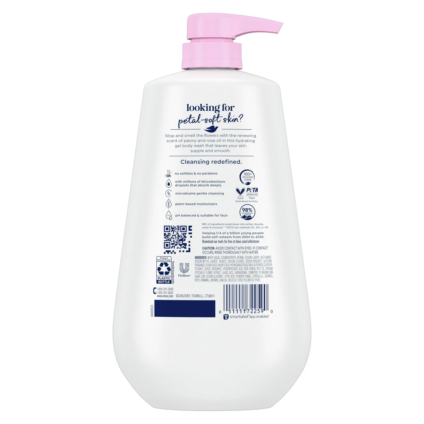 Moisturizing Renew Peony & Rose Oil Cleanser All Skin - PREVENTA