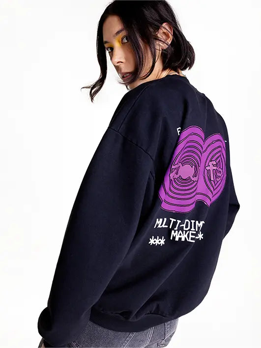 BLACK CREWNECK Loyalist Plush Sweatshirt Preventa