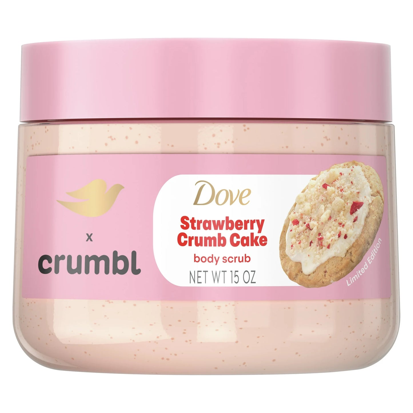 Exfoliating Body Scrub Strawberry Cookie, 15 oz - PREVENTA