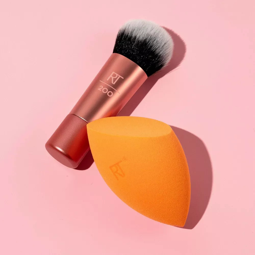 Real Techniques Mini Brush and MCS Sponge Duo