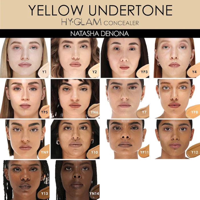 Hy-Glam Brightening & Hydrating Medium to Full Coverage Crease Proof Serum Concealer - PREVENTA