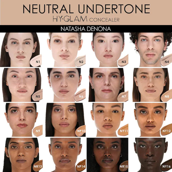 Hy-Glam Brightening & Hydrating Medium to Full Coverage Crease Proof Serum Concealer - PREVENTA