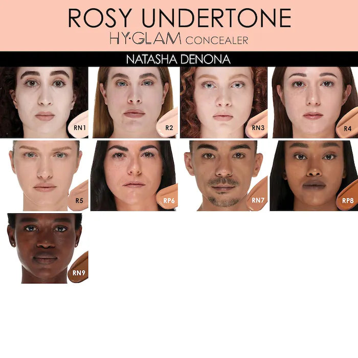 Hy-Glam Brightening & Hydrating Medium to Full Coverage Crease Proof Serum Concealer - PREVENTA