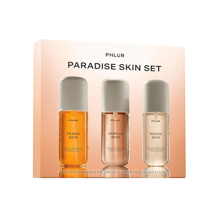 Paradise Skin Hair and Body Fragrance Mist Set