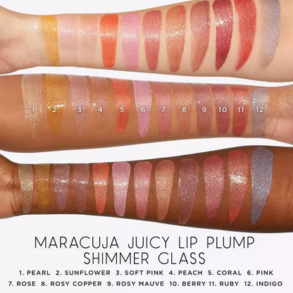 Maracuja Juicy Lip Plump Shimmer Glass