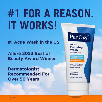 Acne Foaming Wash with 10% Benzoyl Peroxide - PREVENTA