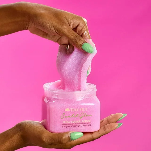 Sunlit Glow Shea Butter Sugar Body Scrub - PREVENTA