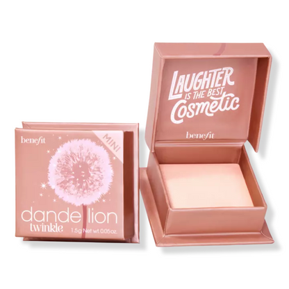 Dandelion Twinkle Soft Nude-Pink Powder Highlighter Mini