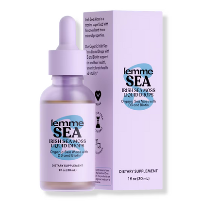 Sea Moss: Irish Sea Moss Beauty Liquid Drops