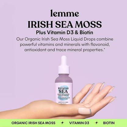 Sea Moss: Irish Sea Moss Beauty Liquid Drops