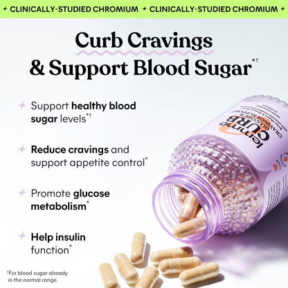 Curb: Glucose & Cravings Support Capsules - PREVENTA