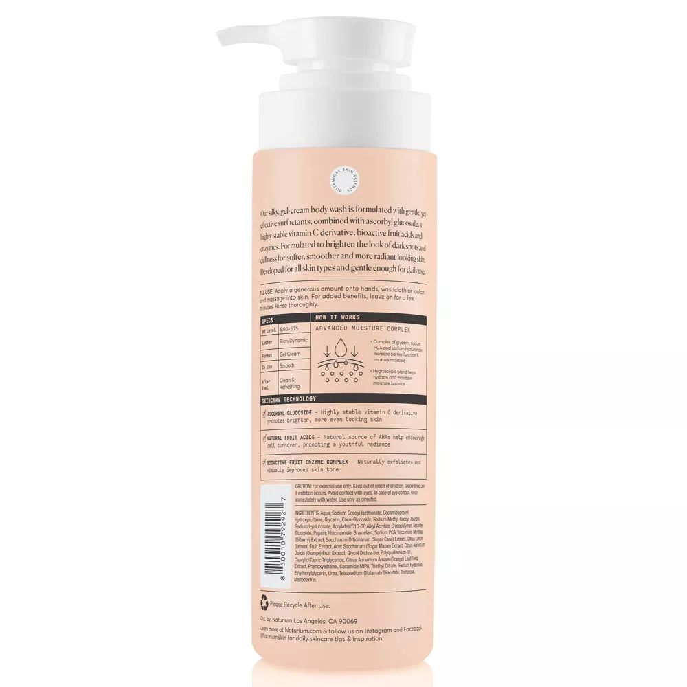 The Brightener Vitamin C Brightening Body Wash - PREVENTA