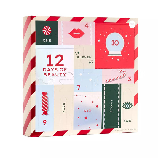 Beauty Advent Calendar Gift Set – 12pc - PREVENTA