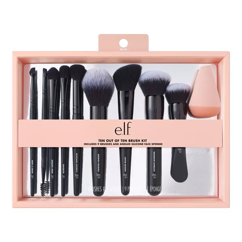 Ten Out of Ten Makeup Brush Set - PREVENTA
