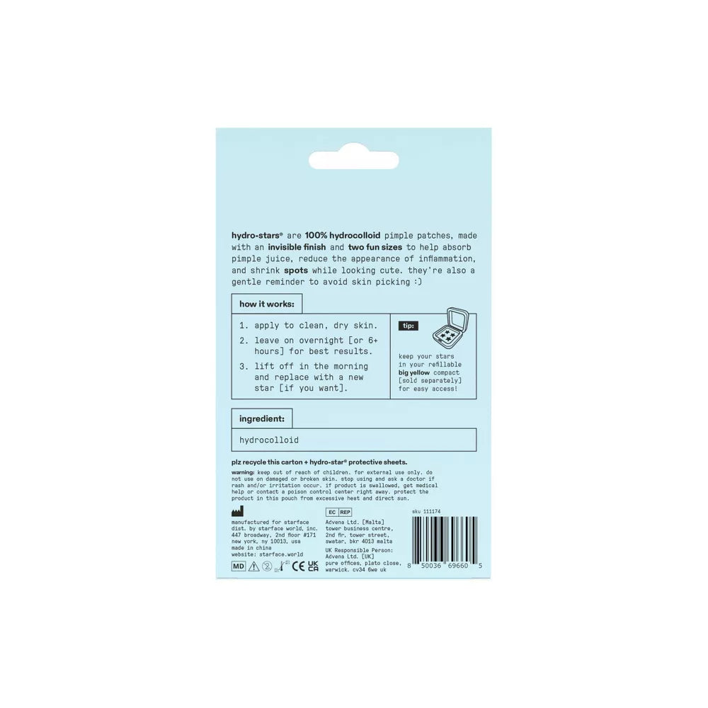 Hydro-Stars Clear Facial Pimple Patch Refill - 32ct - PREVENTA