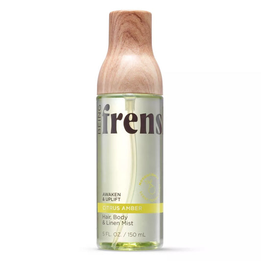 Hair, Body & Linen Mist Body Spray with Essential Oils - Citrus Amber - PREVENTA