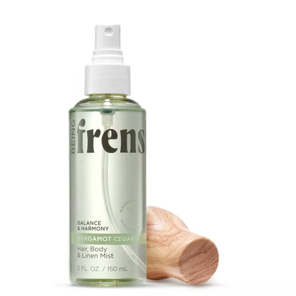Hair, Body & Linen Mist Body Spray with Essential Oils - Bergamot Cedar - PREVENTA