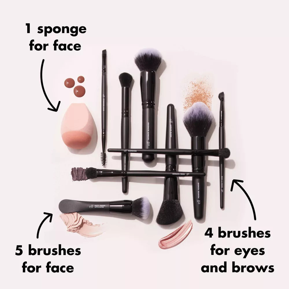 Ten Out of Ten Makeup Brush Set - PREVENTA