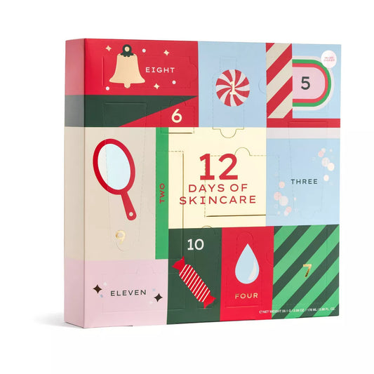 Skincare Advent Calendar Gift Set – 12pc - PREVENTA