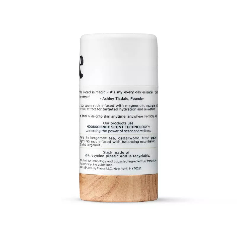 Soothing and Hydrating Body Serum Stick with Magnesium - Bergamot Cedar - PREVENTA