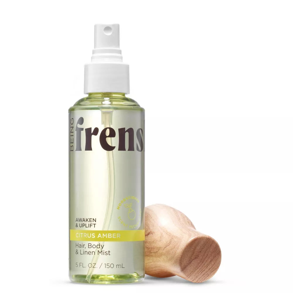 Hair, Body & Linen Mist Body Spray with Essential Oils - Citrus Amber - PREVENTA