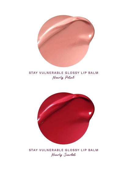 Stay Vulnerable Mini Glossy Lip Balm Duo