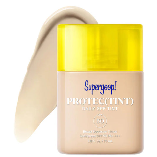 Protec(tint) Daily SPF Tint SPF 50 Sunscreen Skin Tint with Hyaluronic Acid and Ectoin