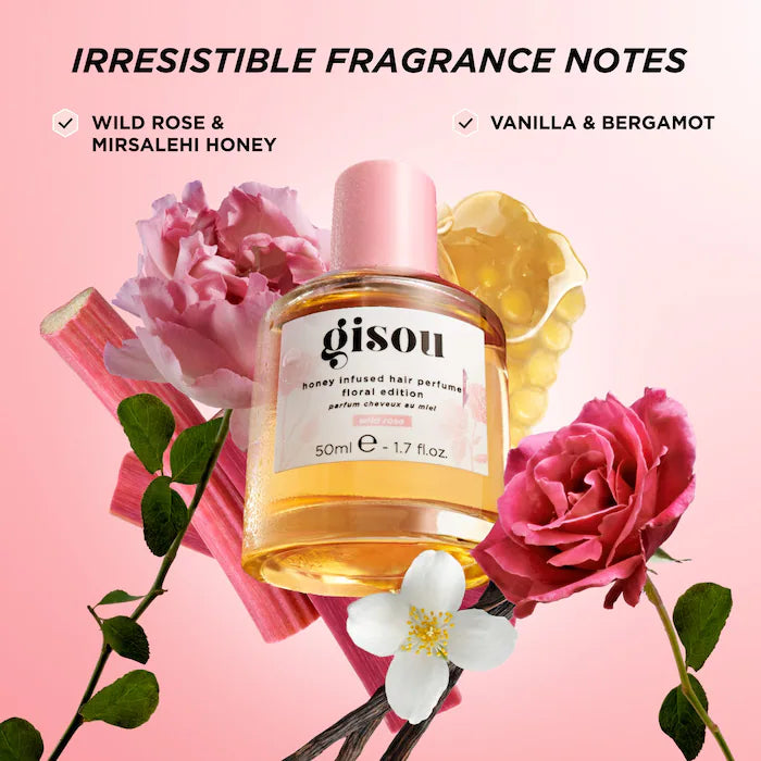 Mini Honey Infused Hair Perfume - Wild Rose PREVENTA