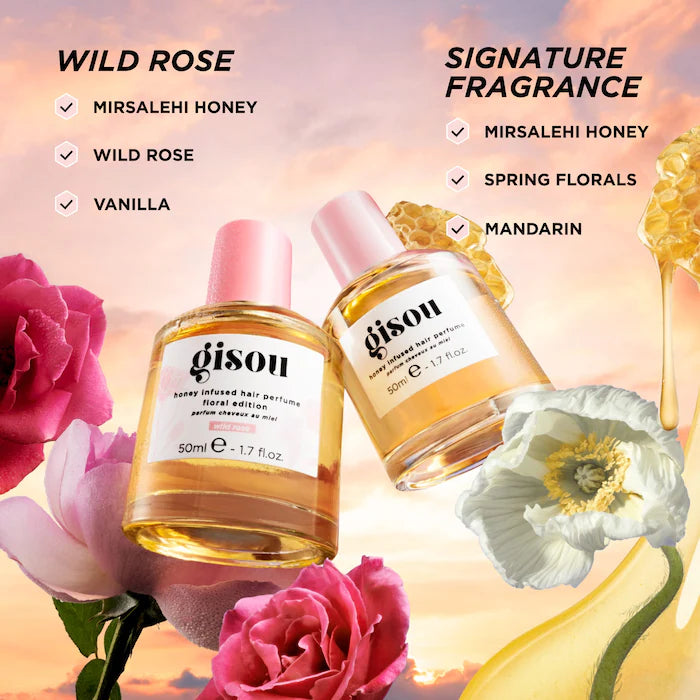 Mini Honey Infused Hair Perfume - Wild Rose PREVENTA