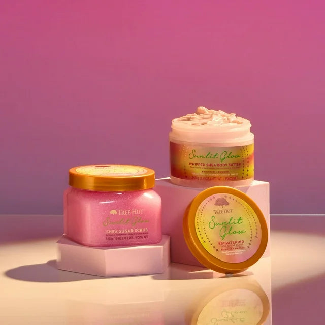 Sunlit Glow Shea Butter Sugar Body Scrub - PREVENTA