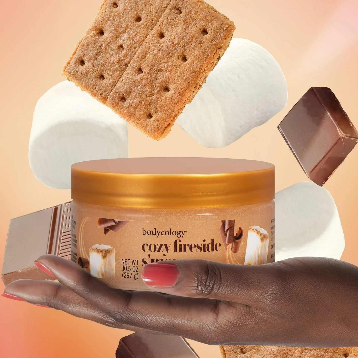 Exfoliating Sugar Scrub, Cozy Fireside S'more - PREVENTA