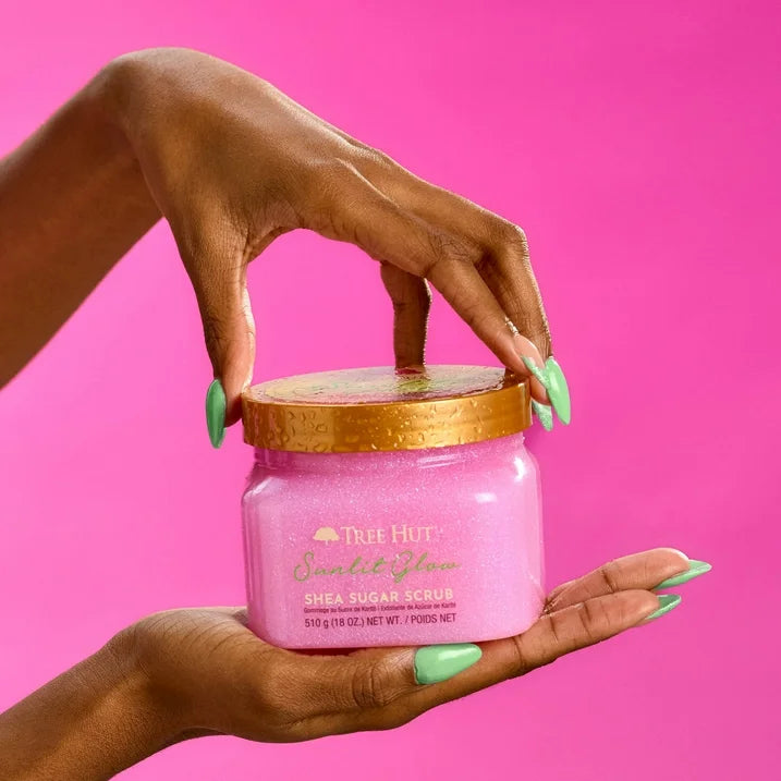 Sunlit Glow Shea Butter Sugar Body Scrub - PREVENTA