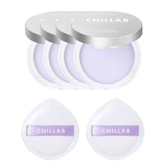 Conjunto especial de Chillab - 4 polvo mate de lavanda y 2 bocanadas nubladas extra grandes Preventa