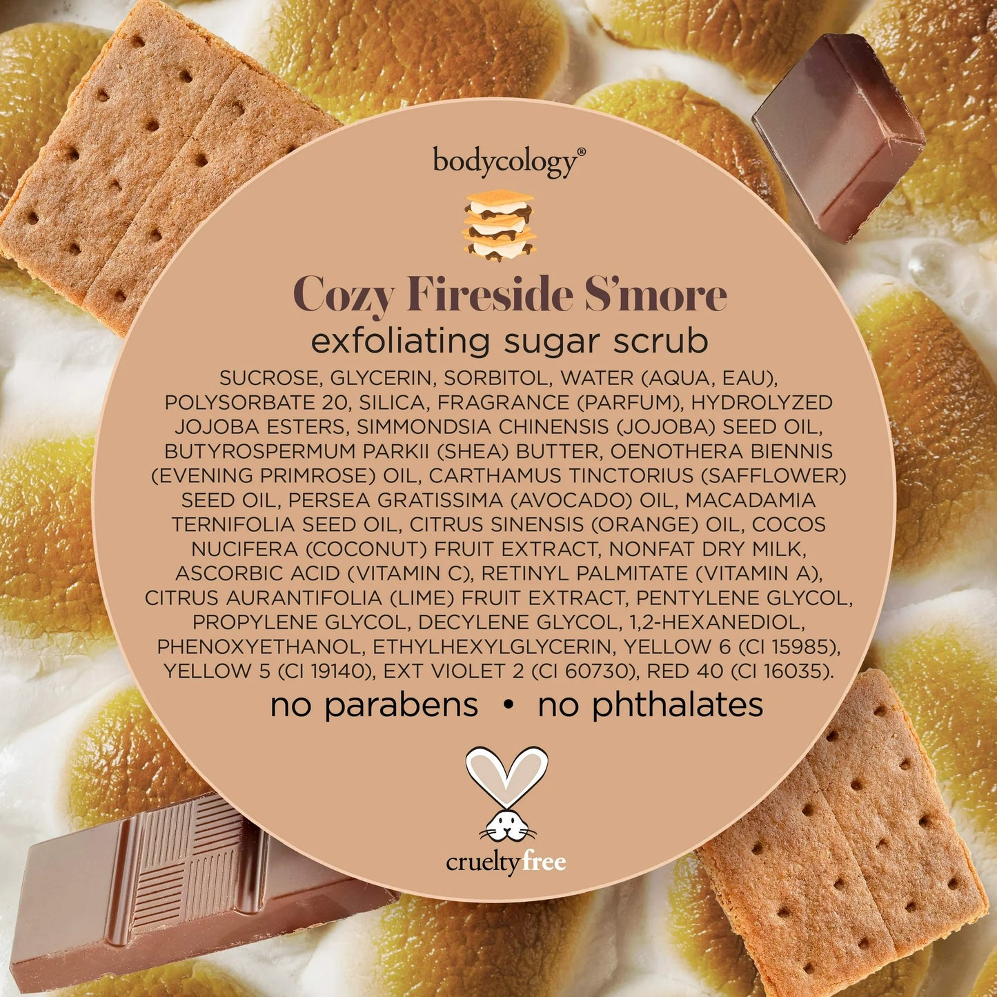 Exfoliating Sugar Scrub, Cozy Fireside S'more - PREVENTA