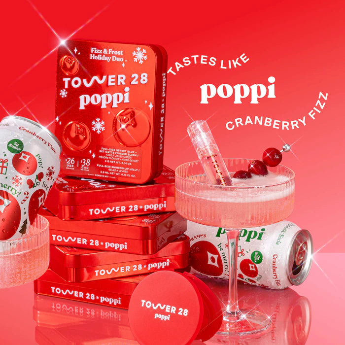 Tower 28 x Poppi Fizz + Frost Holiday Duo Preventa