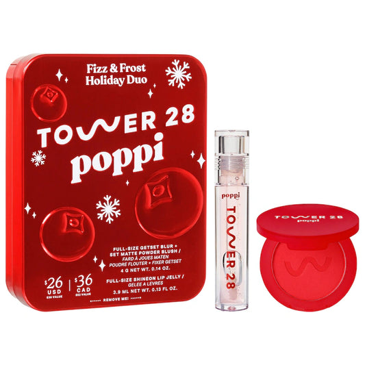 Tower 28 x Poppi Fizz + Frost Holiday Duo Preventa