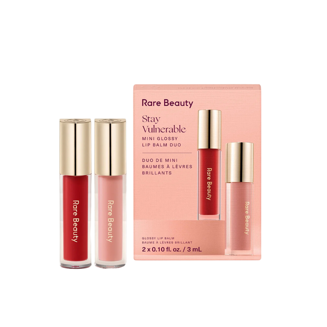 Stay Vulnerable Mini Glossy Lip Balm Duo