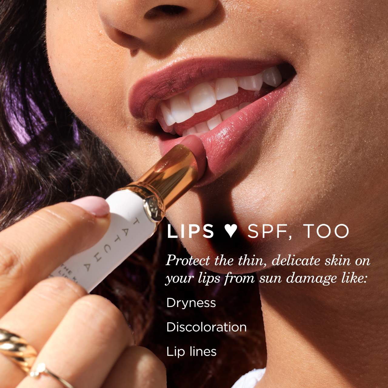 The Kissu Lip Tint SPF 25 Hydrating Tinted Lip Sunscreen - PREVENTA