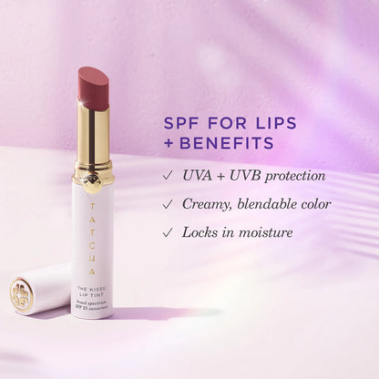 The Kissu Lip Tint SPF 25 Hydrating Tinted Lip Sunscreen - PREVENTA