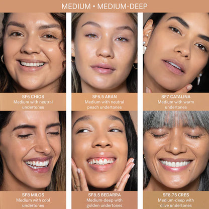 True Skin Medium Coverage Serum Foundation with Niacinamide