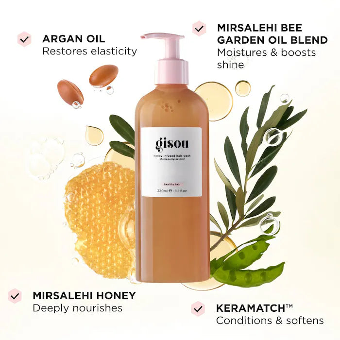 Honey Infused Hair Wash Shampoo - PREVENTA