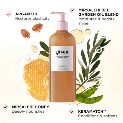 Honey Infused Hair Wash Shampoo - PREVENTA