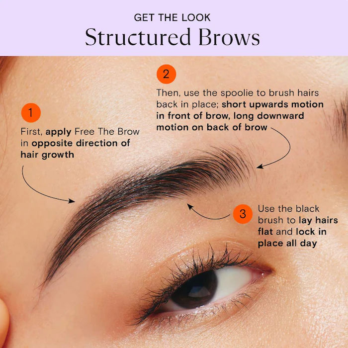 Free The Brow Volumizing & Laminating Brow Gel - PREVENTA