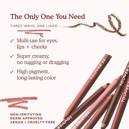 OneLiner Lip Liner + Eyeliner + Cheek Pencil  - PREVENTA