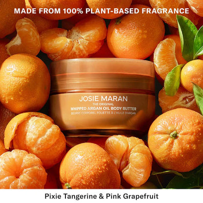 Topless Tangerine - Whipped Argan Oil Refillable Firming Body Butter Jar - PREVENTA