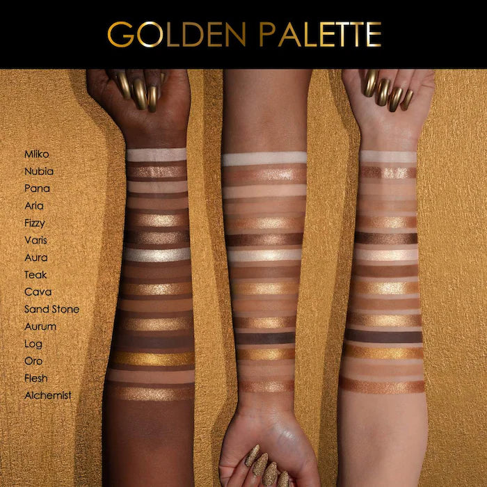 Golden Eyeshadow Palette - PREVENTA