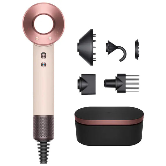 Limited Edition Supersonic Hair Dryer in Pink and Rose Gold - PREVENTA